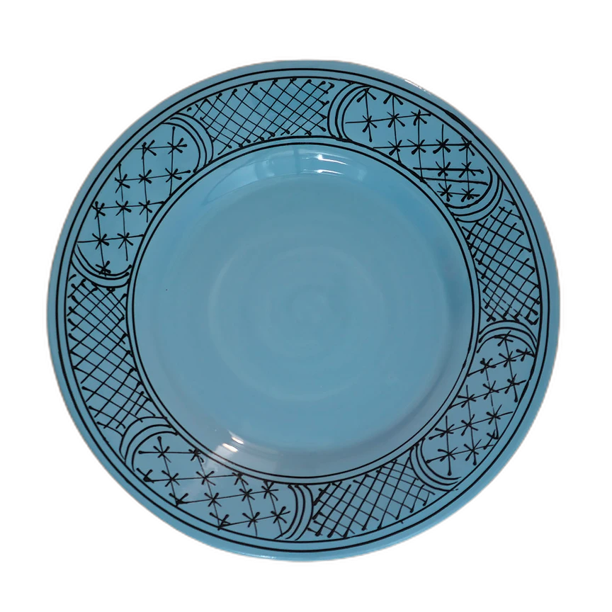Leonor Blue | Dessert Plate 4un