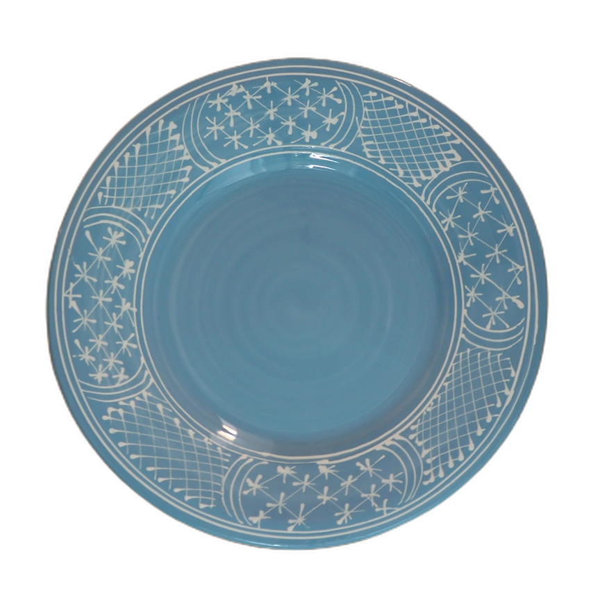 Leonor Blue | Dessert Plate 4un