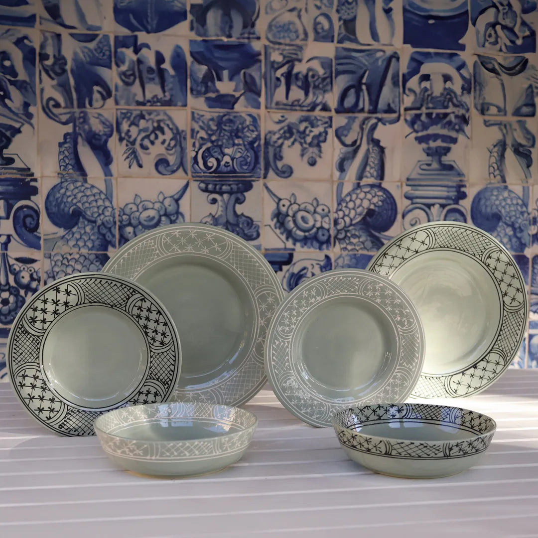 Leonor Green| Dessert Plate 4un