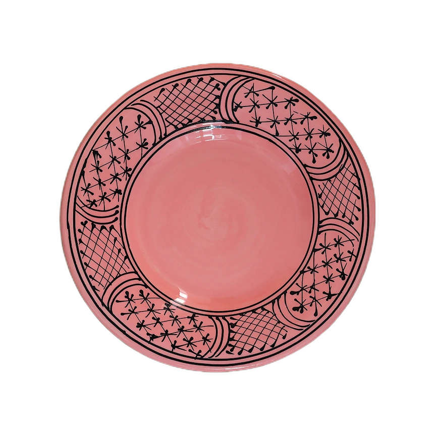 Leonor Prato Sobremesa | Rosa (Conjunto de 4)