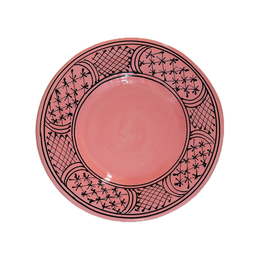 Leonor Prato Sobremesa | Rosa (Conjunto de 4)