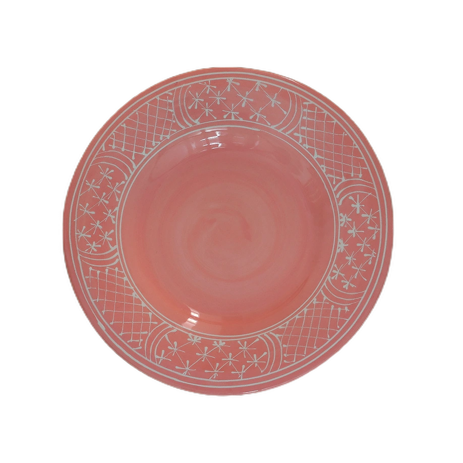 Leonor Prato Sobremesa | Rosa (Conjunto de 4)