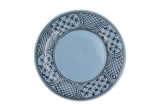 Leonor Blue | Dessert Plate 4un