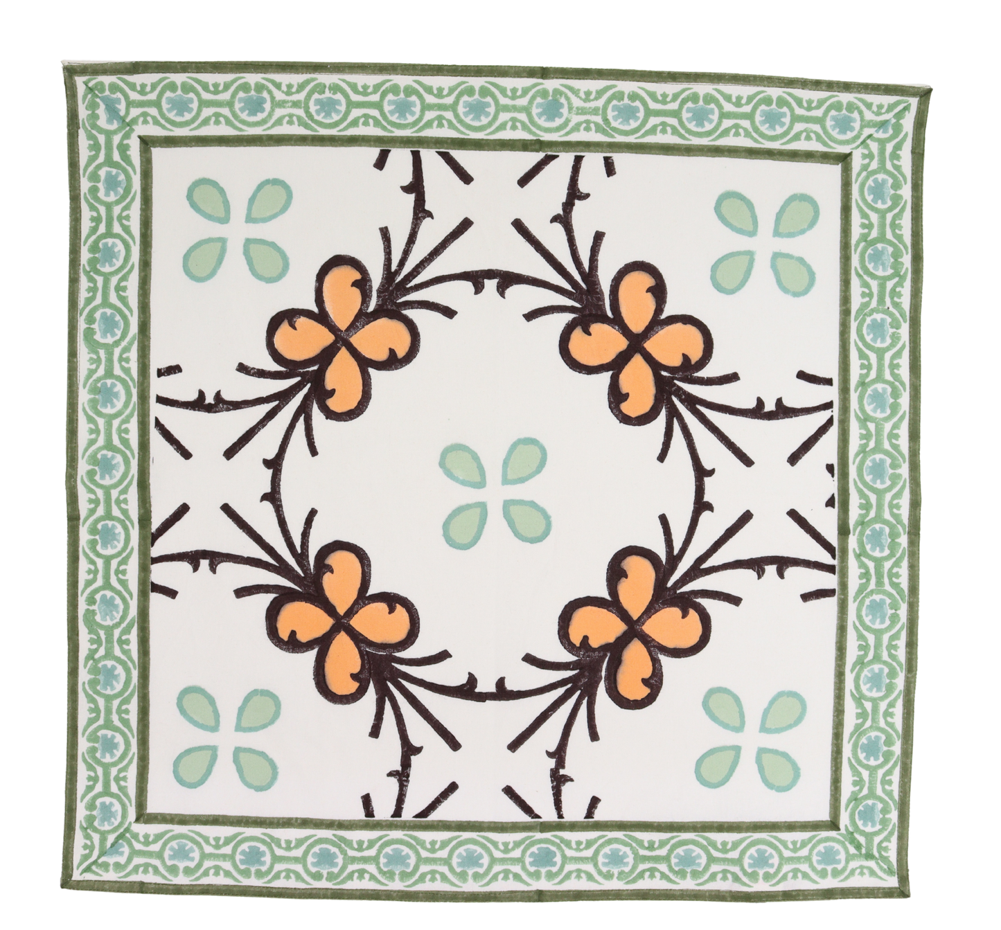 Papillon Orange | Napkins 4un