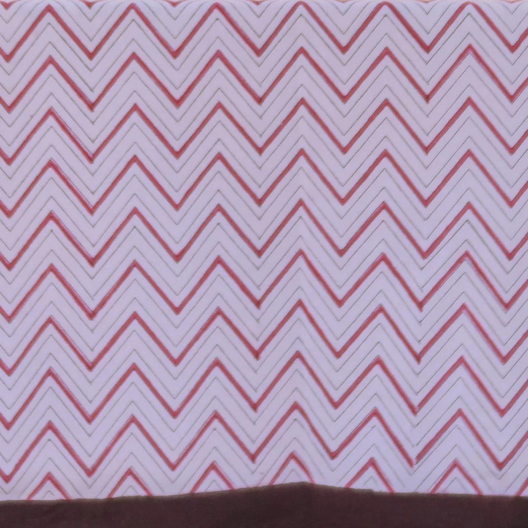 Zig Zag Castanho | Toalha de Mesa