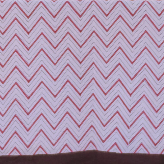 Zig Zag Castanho | Toalha de Mesa