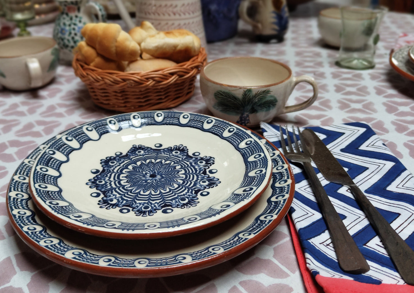 Bulgara Blue | Dinner Plate 4un