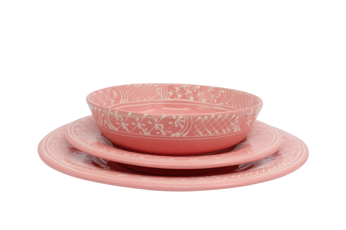 Leonor Rose | Dessert Plate 4un