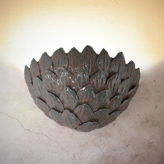 Aplique Pinha | Cinza