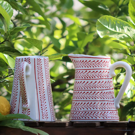 Jarro Espiga | Vermelha