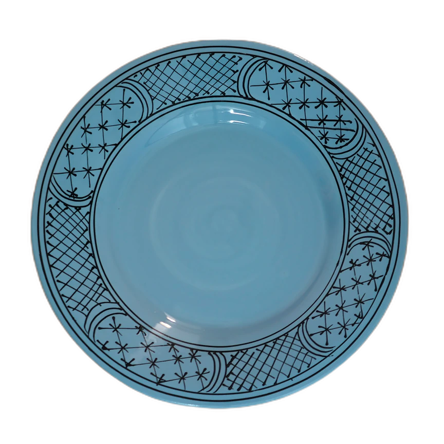 Leonor Prato Principal | Azul (Conjunto de 4)