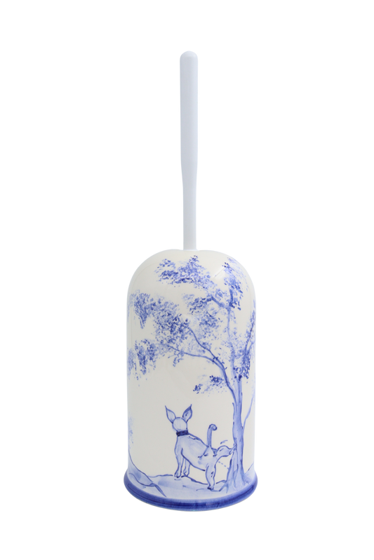 Bingo Blue | Toilet Brush & Holder