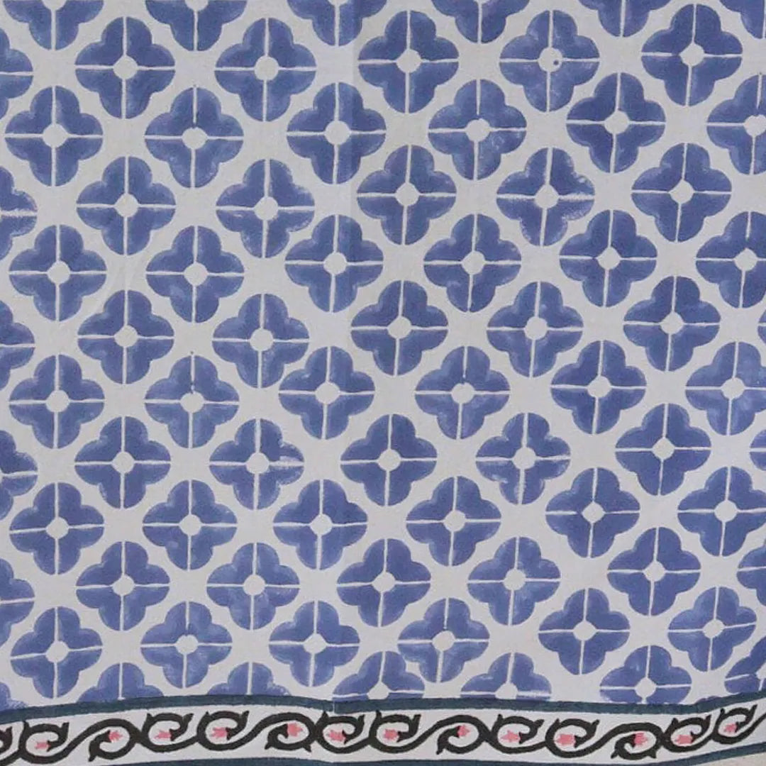 Wedg Blue Tablecloth