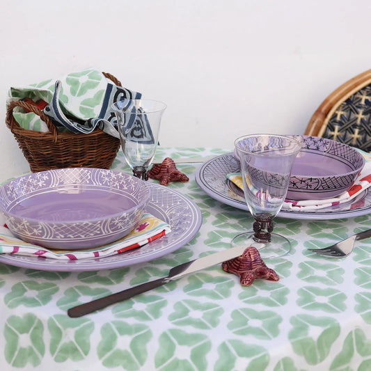 Toalha de Mesa Wedg Redonda | Verde