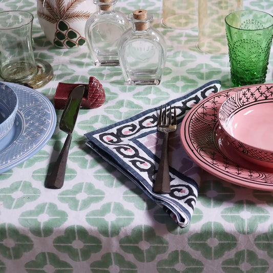 Toalha de Mesa Wedg | Verde