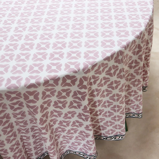 Toalha de mesa Wedg Redonda | Rosa