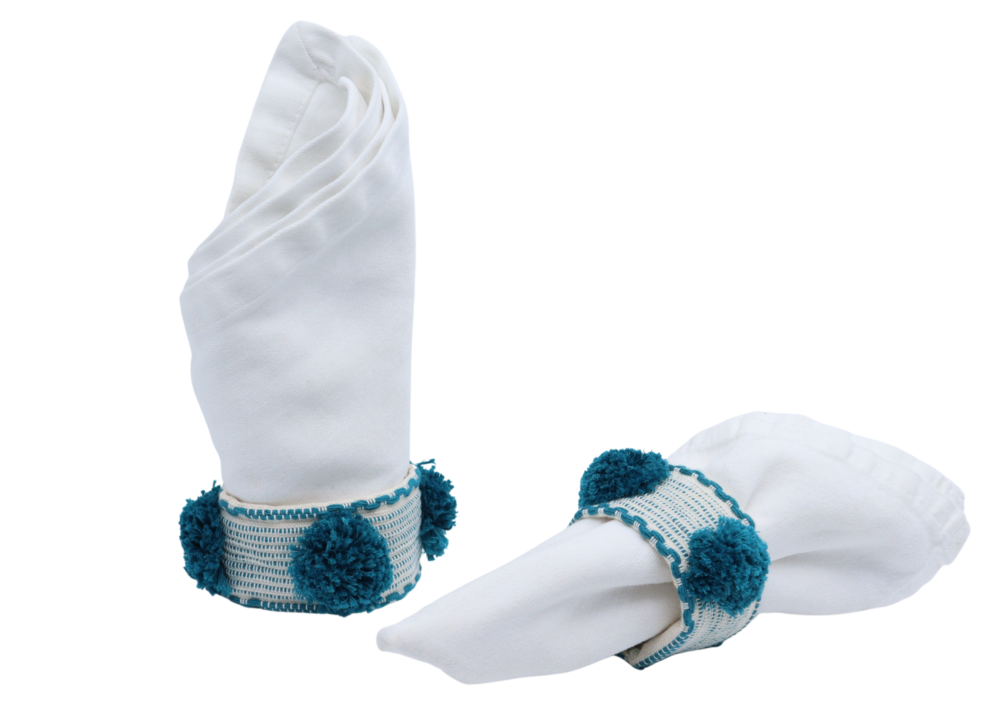 Vida Pompom | Napkins Ring 4un