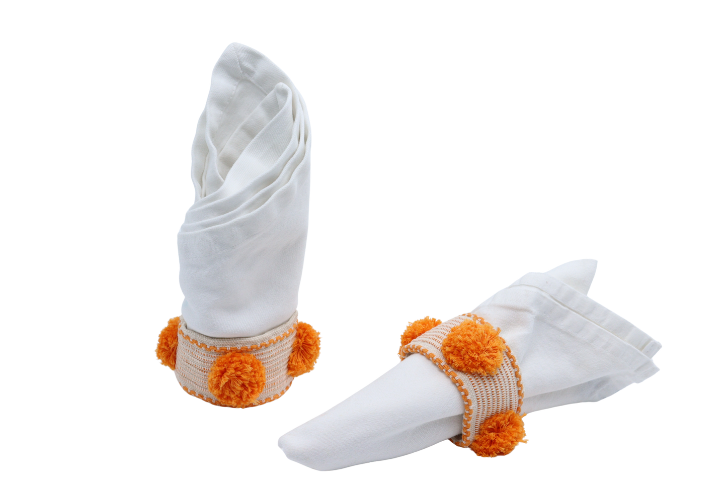 Vida Pompom | Napkins Ring 4un