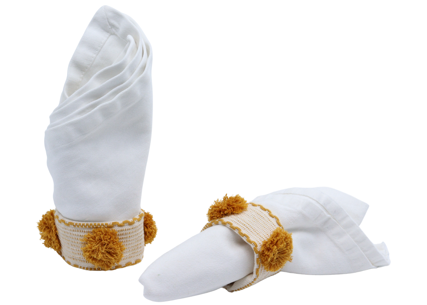 Vida Pompom | Napkins Ring 4un