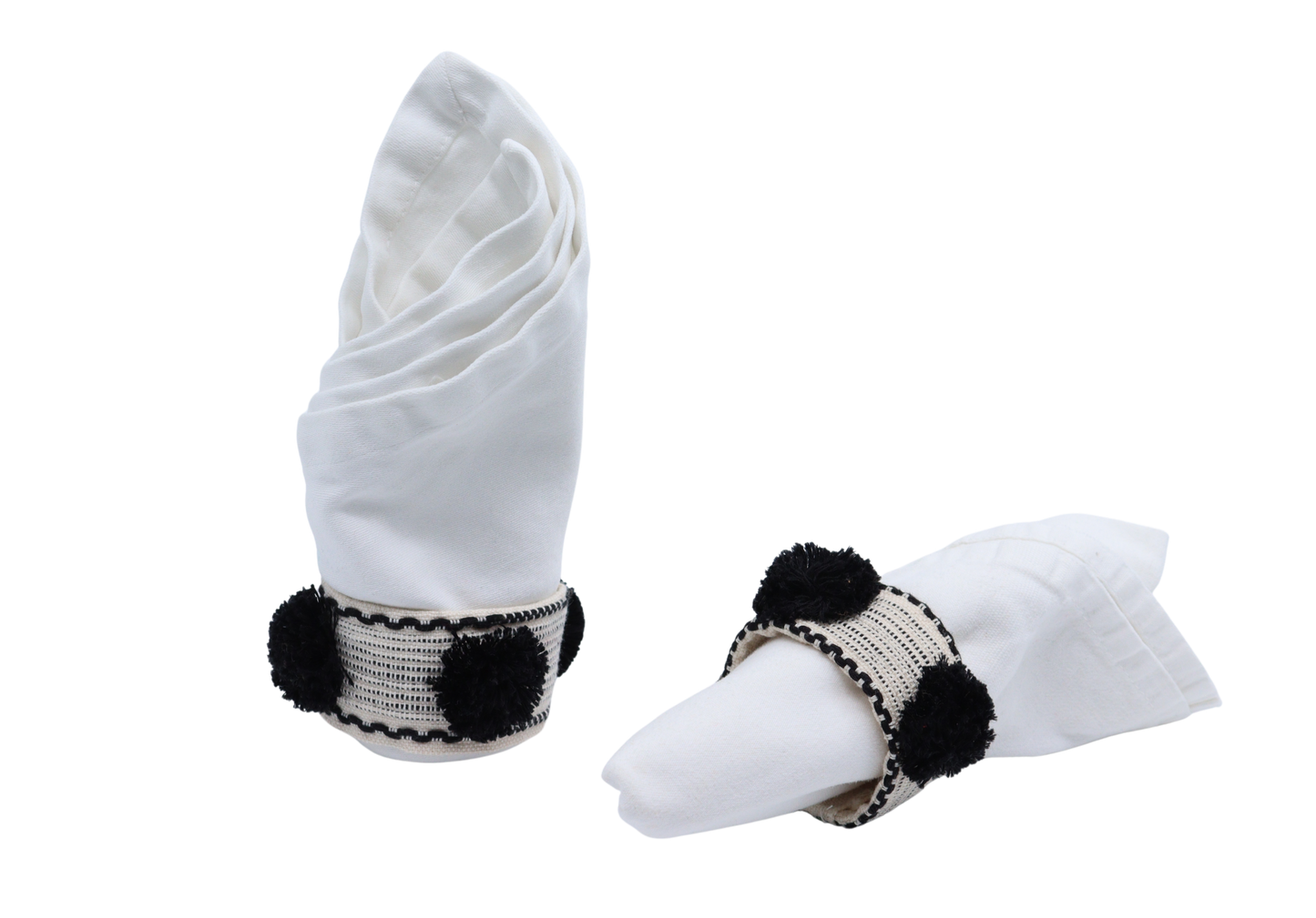 Vida Pompom | Napkins Ring 4un