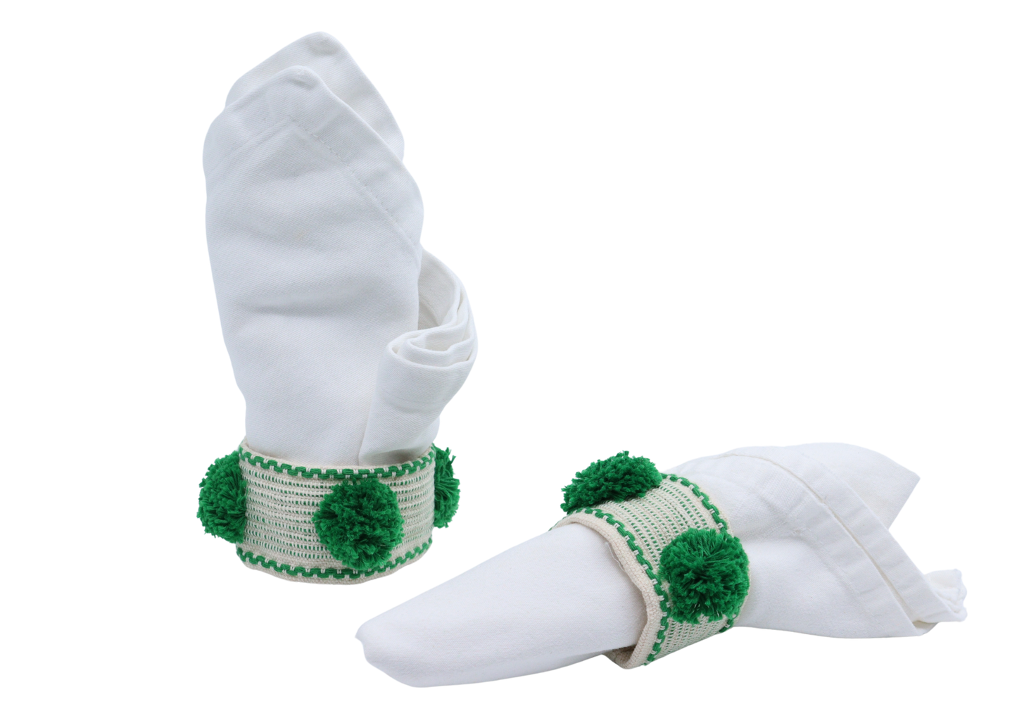 Vida Pompom | Napkins Ring 4un