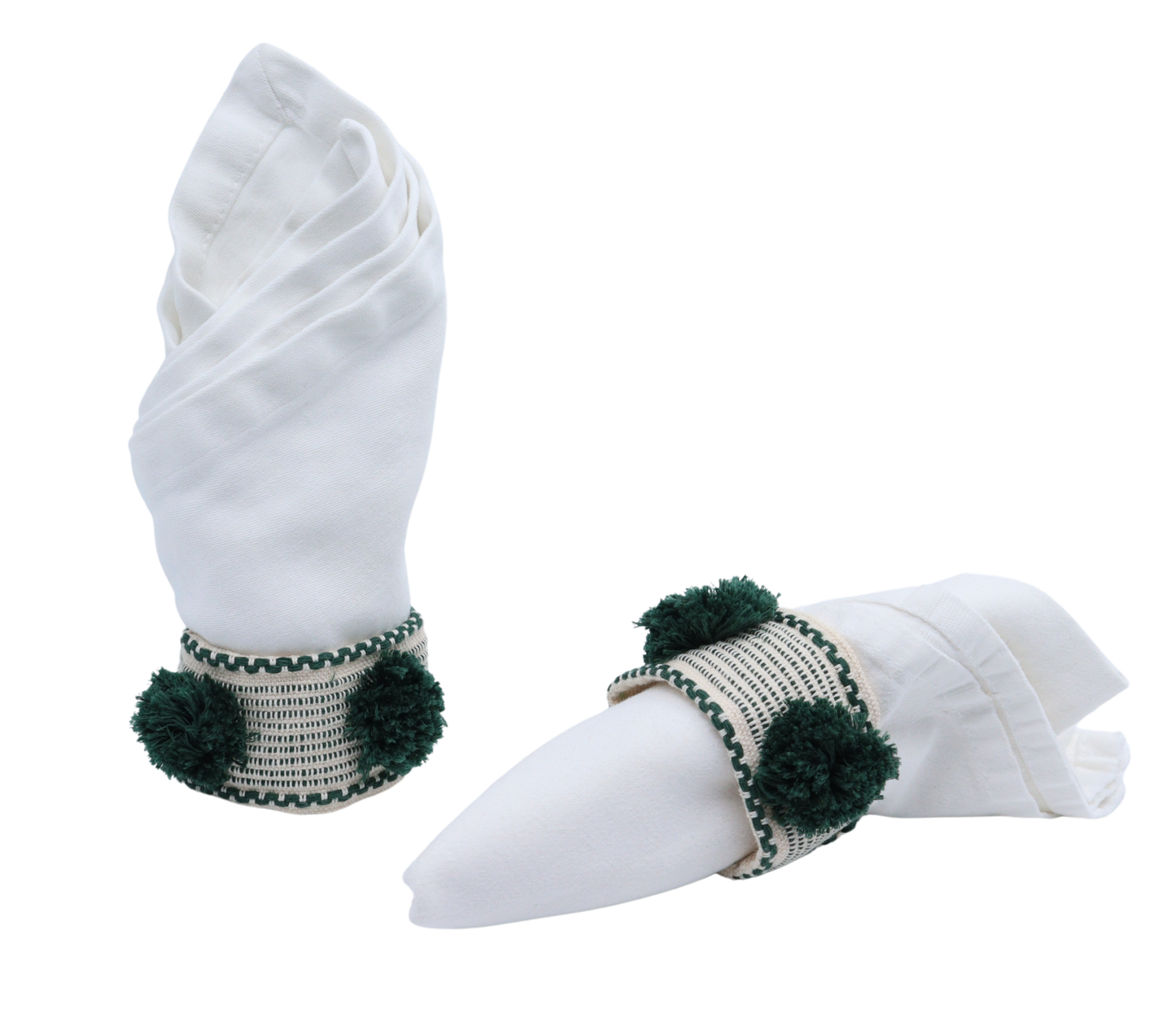 Vida Pompom | Napkins Ring 4un